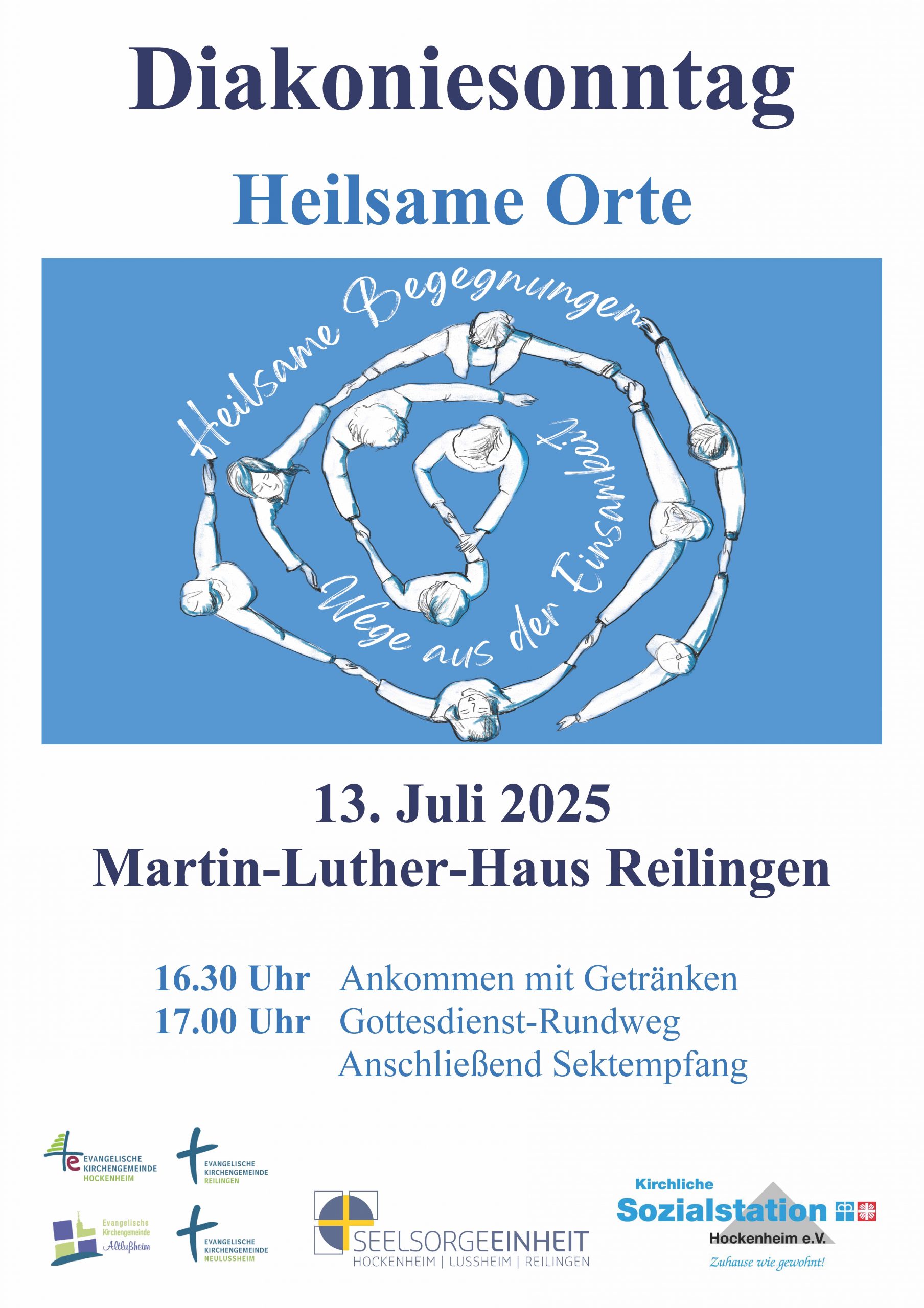 Diakoniesonntag - Heilsame Orte - Martin-Luther-Haus Reilingen