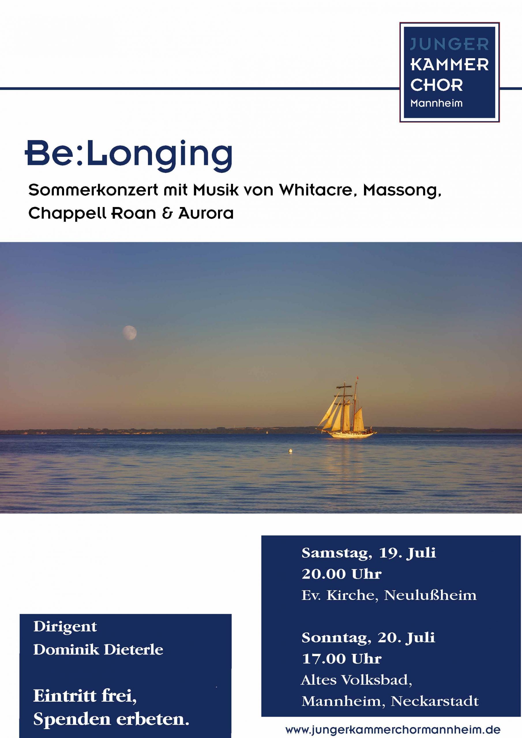 Sommerkonzert mit Musik von Whitacre, Massong,
Chappell Roan & Aurora