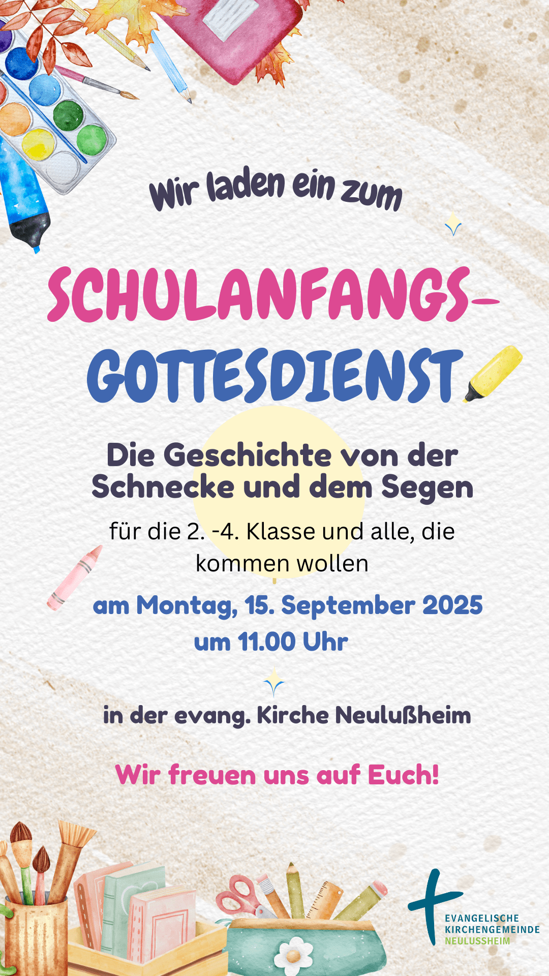 Schulanfangsgottesdienst